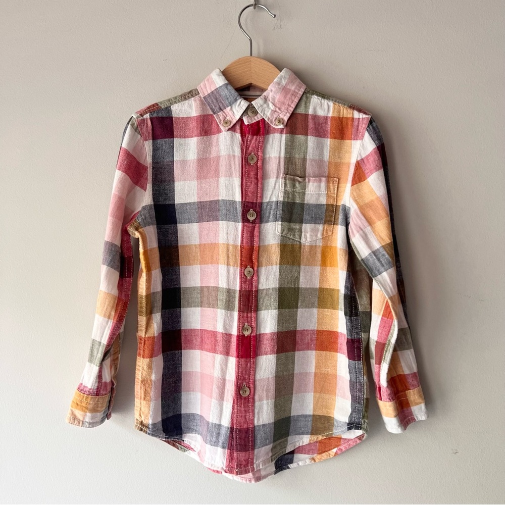 Gymboree Gingham Button Down Shirt